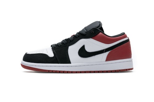 LJR Air Jordan 1 Low Black Toe 553560-116