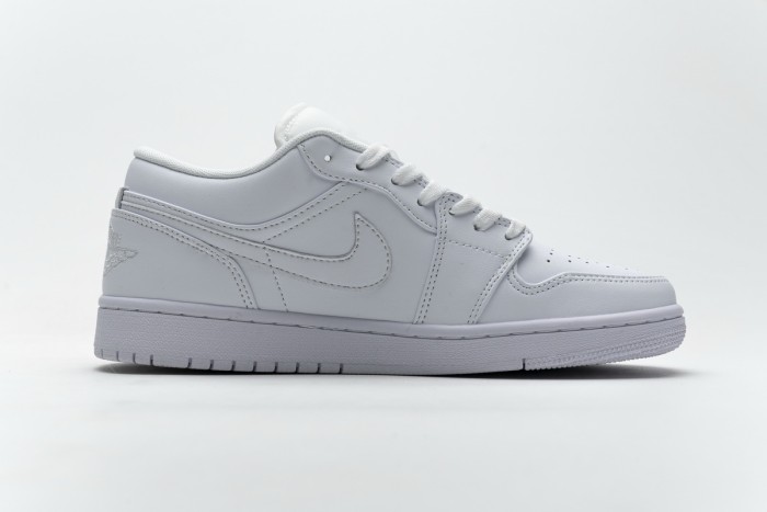 LJR Air Jordan 1 Low White Pure Platnium 553558-130