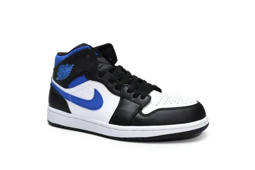 LJR Air Jordan 1 Mid Racer Blue 554724-140
