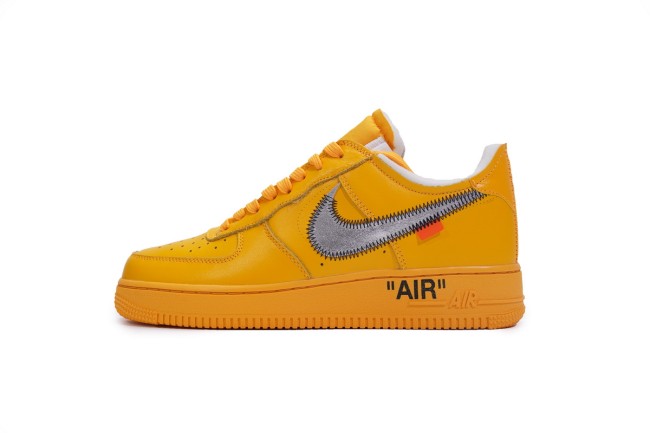 OG Off-White x Nike Air Force 1 Low University Gold DD1876-700