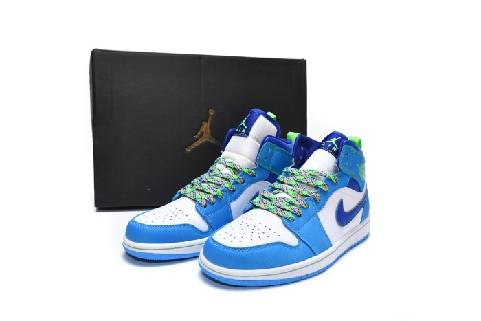 LJR Air Jordan 1 Mid SE (GS) Sprite DA8010-400