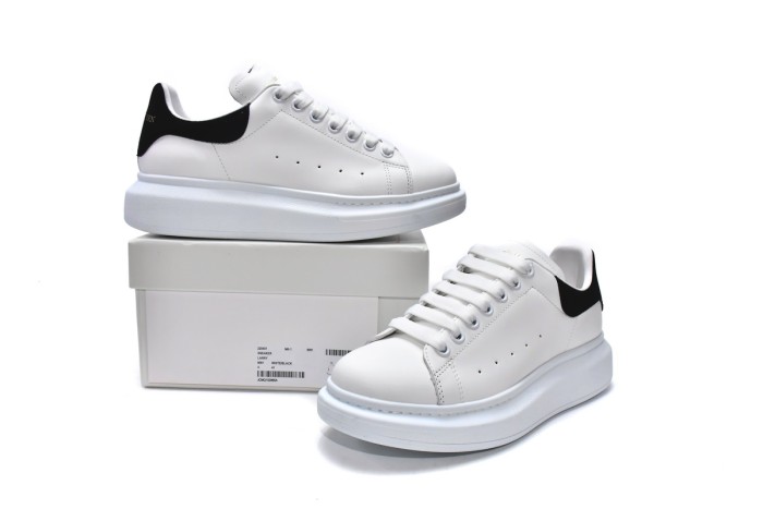 LJR Alexander McQueen Sneaker White Black 462214 WHGP7 9001