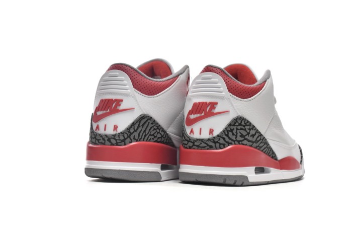 LJR Air Jordan 3 Retro Fire Red DN3707-160