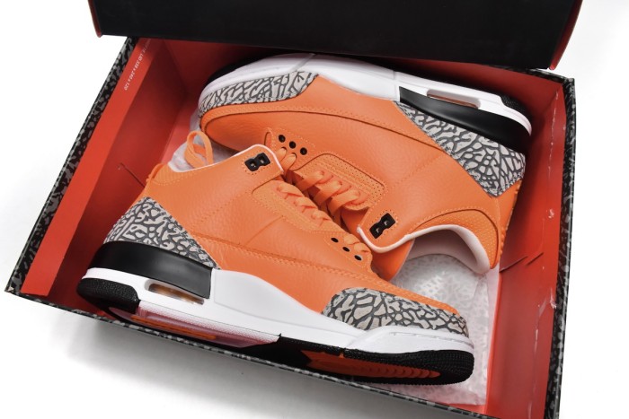 LJR Air Jordan 3 Retro Orange CT8532-801