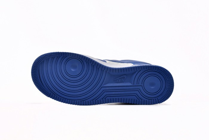 OG Louis Vuitton x Nike Air Force 1 White Blue 7108-5