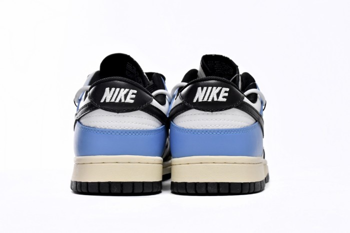 OG Nike Dunk Low Strap Black and White Blue DD1391-100