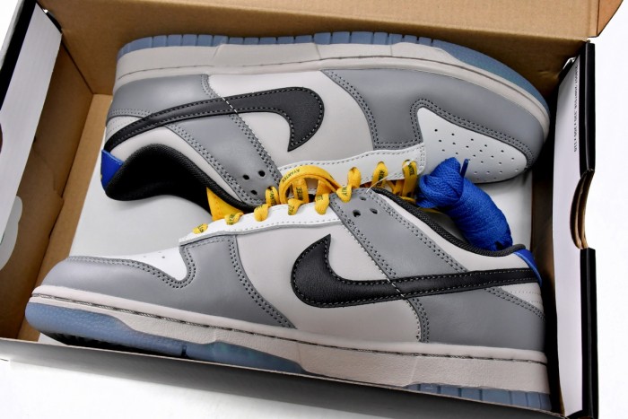 OG Nike Dunk Low Gray, Black and Yellow DR6187-001