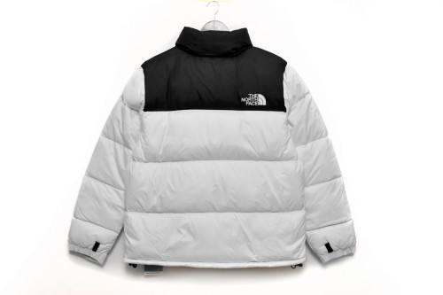 TheNorthFace Splicing White And Black