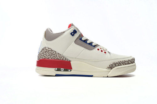 LJR Air Jordan 3 Retro Lnde Pen Dence Day 398614-140