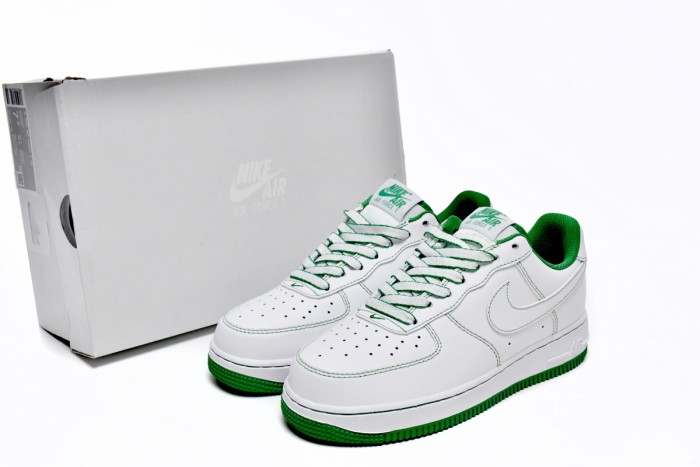 OG Nike Air Force 1 Low Contrast Stitch White Pine Green CV1724-103