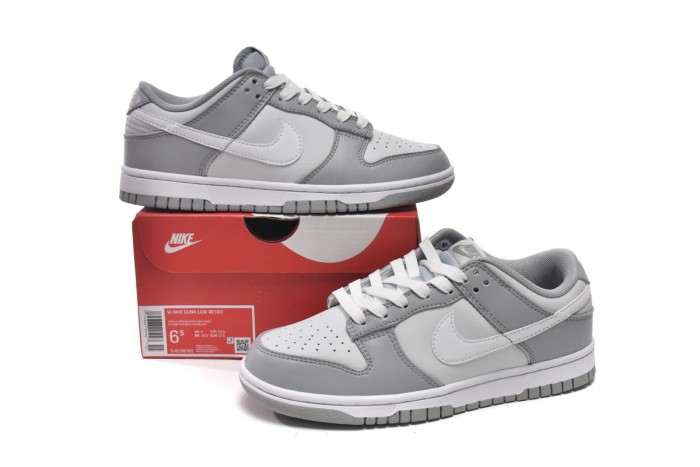 LJR Nike Dunk Low Grey White DJ6188-001