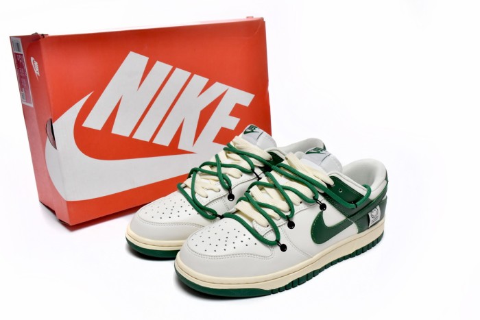 LJR Nike Dunk Low Bandage White and Green DD1503-112