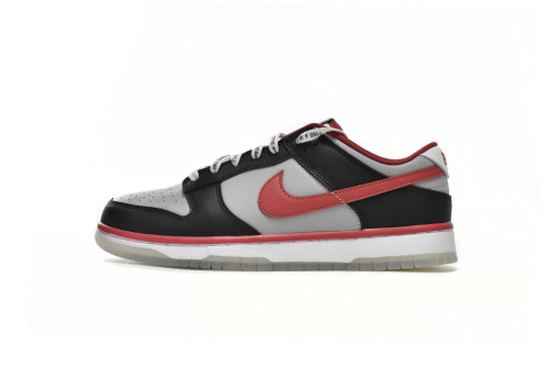 LJR Nike Dunk Low Gray, black And Red DR6189-001