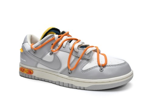 LJR OFF WHITE x Nike Dunk SB Low The 50 NO.44 DM1602-104