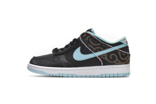 LJR Nike Dunk Low Barber Shop - Black DH7614-001