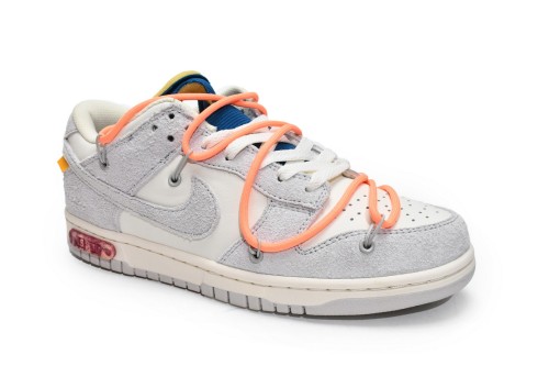 LJR OFF WHITE x Nike Dunk SB Low The 50 NO.19 DJ0950-119