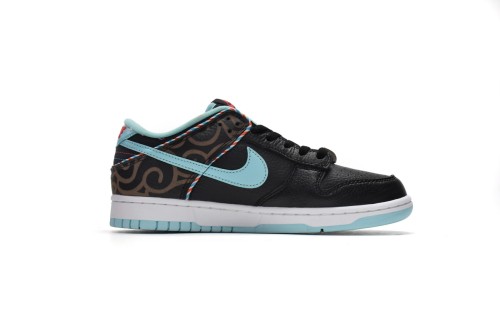 LJR Nike Dunk Low Barber Shop - Black DH7614-001