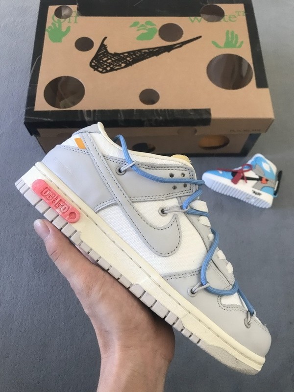 LJR OFF WHITE x Nike Dunk SB Low The 50 NO.5 DM1602-113