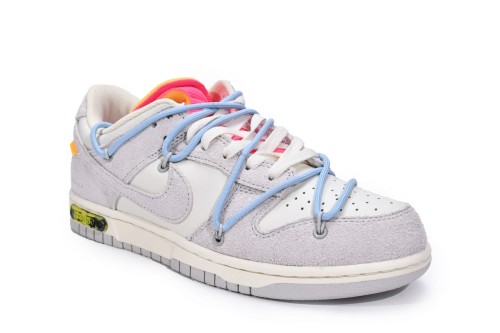 LJR OFF WHITE x Nike Dunk SB Low The 50 NO.38 DJ0950-113