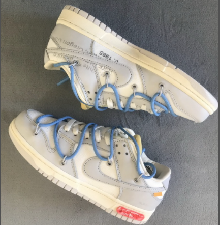 LJR OFF WHITE x Nike Dunk SB Low The 50 NO.5 DM1602-113