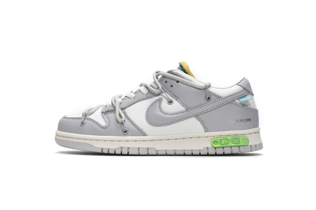 LJR OFF WHITE x Nike Dunk SB Low The 50 NO42 DM1602-117