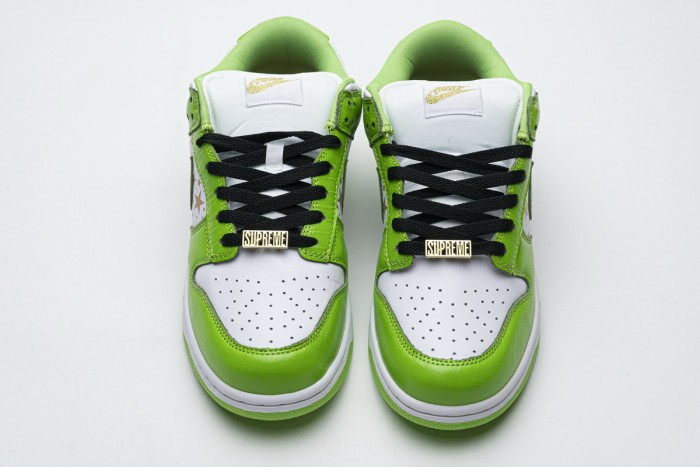 LJR Nike SB Dunk Low Supreme Stars Mean Green (2021) DH3228-101