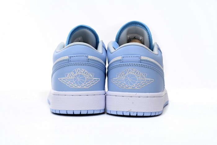 LJR Air Jordan 1 Low White/Ice Blue DC0774-141