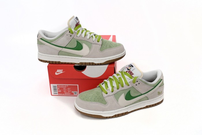 LJR Nike SB Dunk Low  85  Gray White Green DO9457-116