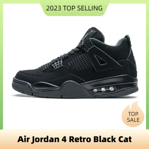 LJR Air Jordan 4 Retro Black Cat (2020) CU1110-010