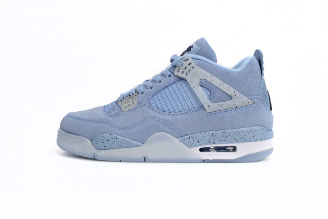 LJR Air Jordan 4 Retro UNC University Blue MNJDLS-247