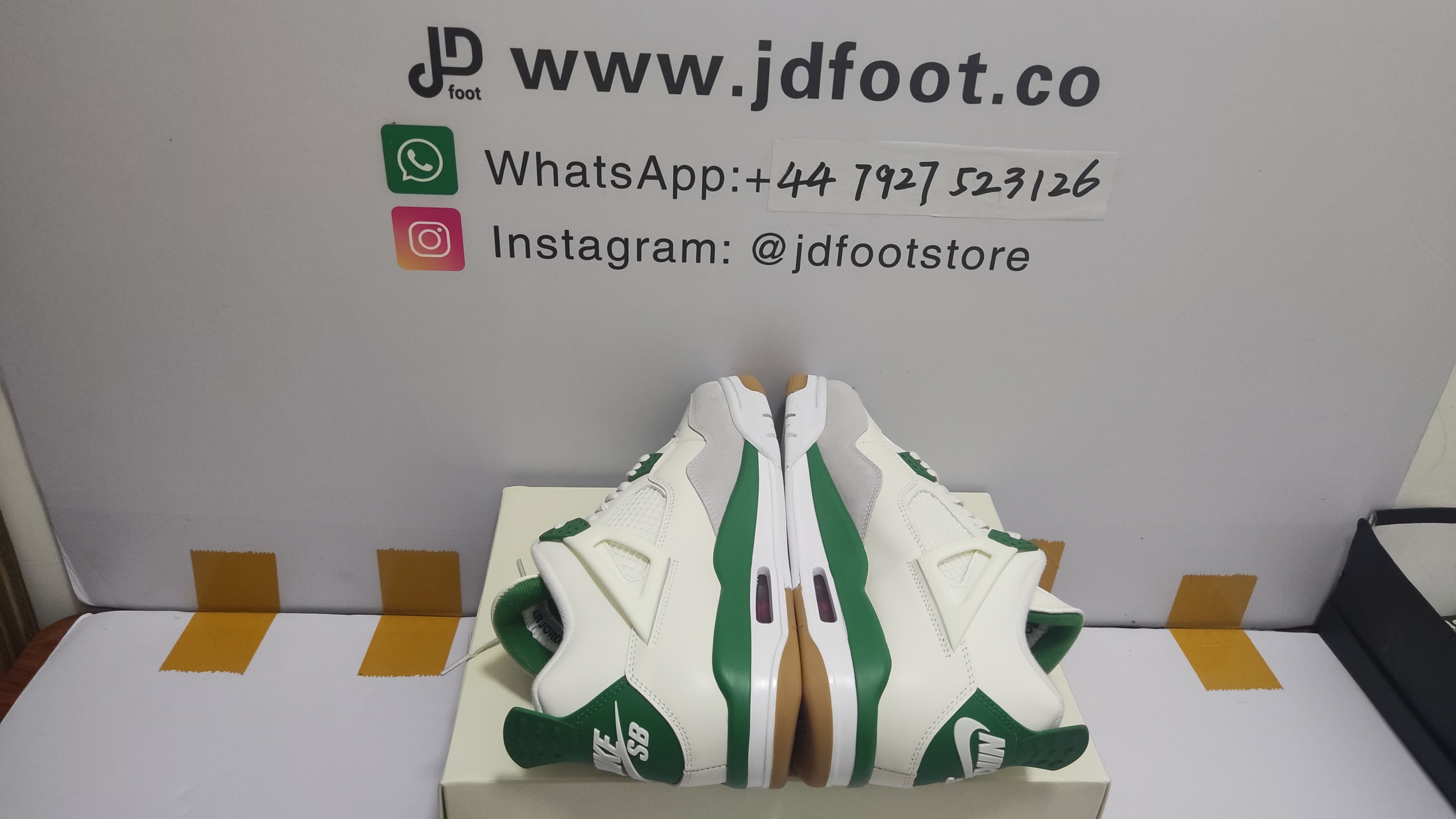 LJR Nike SB x Air Jordan 4 “Pine Green”