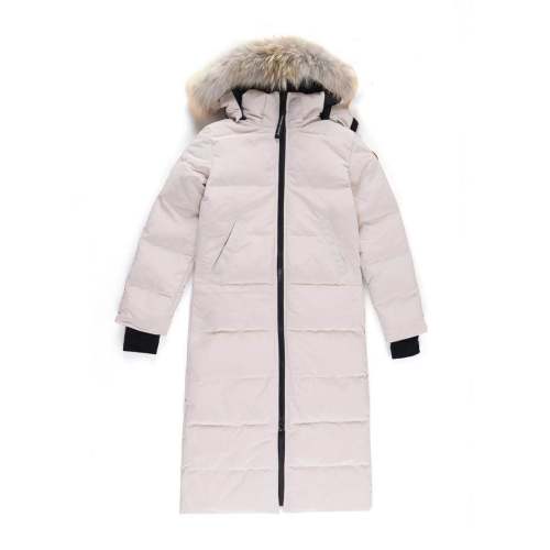 Canada Goose extended down jacket off-white