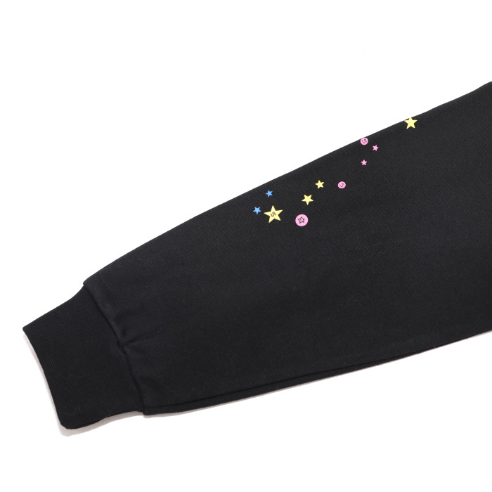 [Add One Shoe] Sp5der P*nk Hoodie 'Black'--No delivery if purchased separately