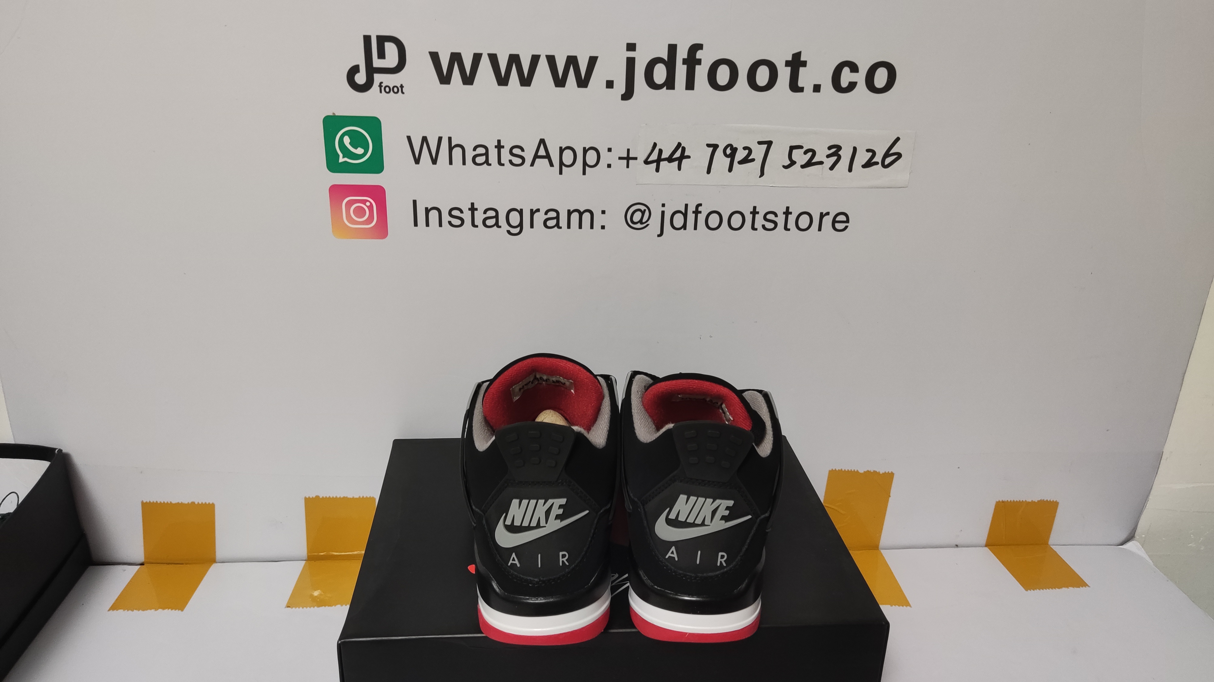 OG Air Jordan 4 Retro Bred (2019) 308497-060