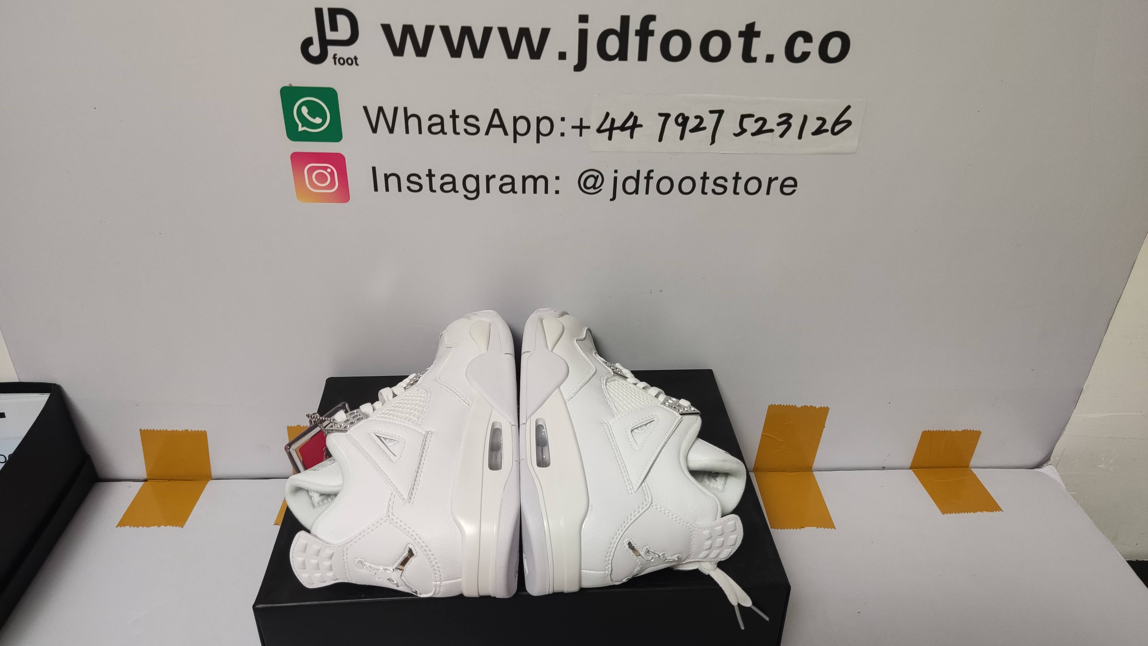 Quality Check Picture Replica Jordan 4 Retro Pure Money From Jdfoot