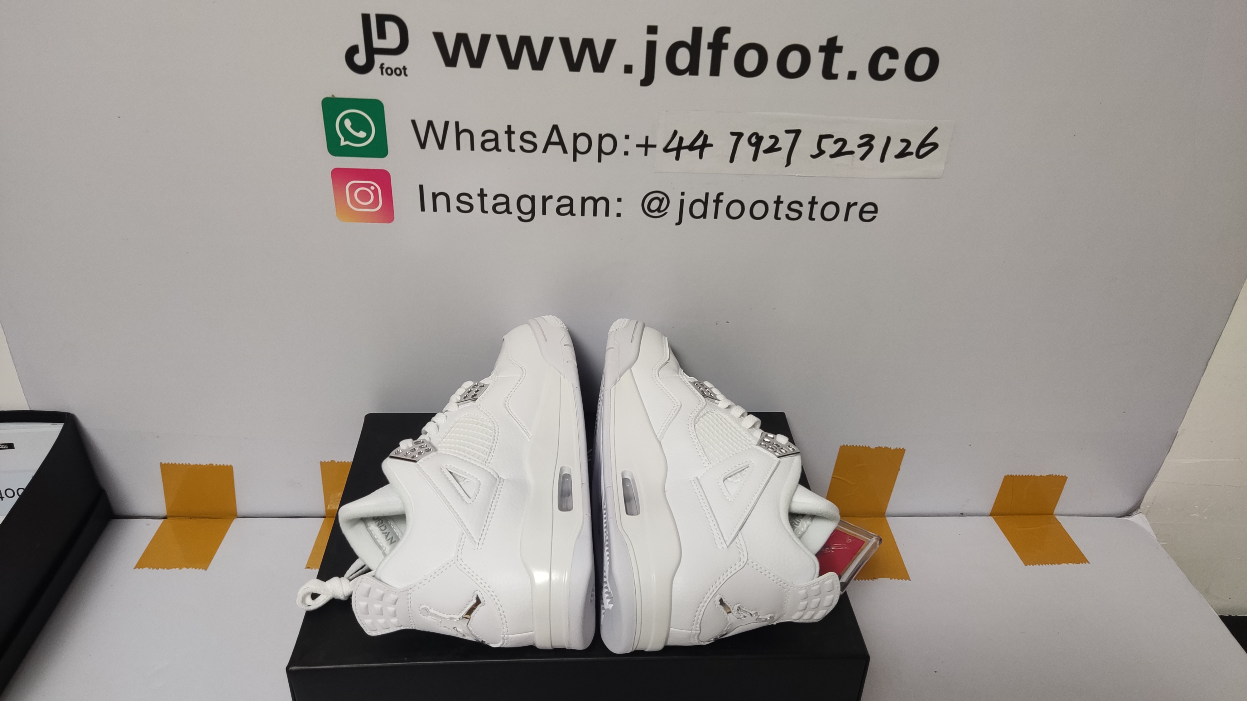 Quality Check Picture Replica Jordan 4 Retro Pure Money From Jdfoot