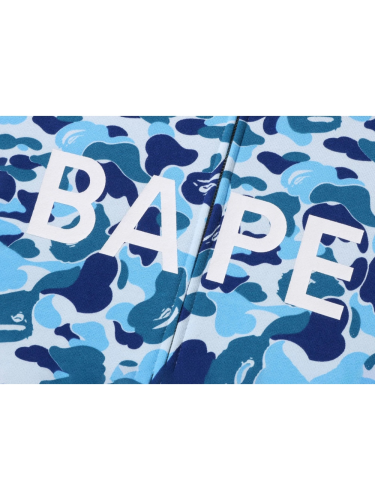 BAPE ABC Camo BAPE Full Zip Hoodie Blue