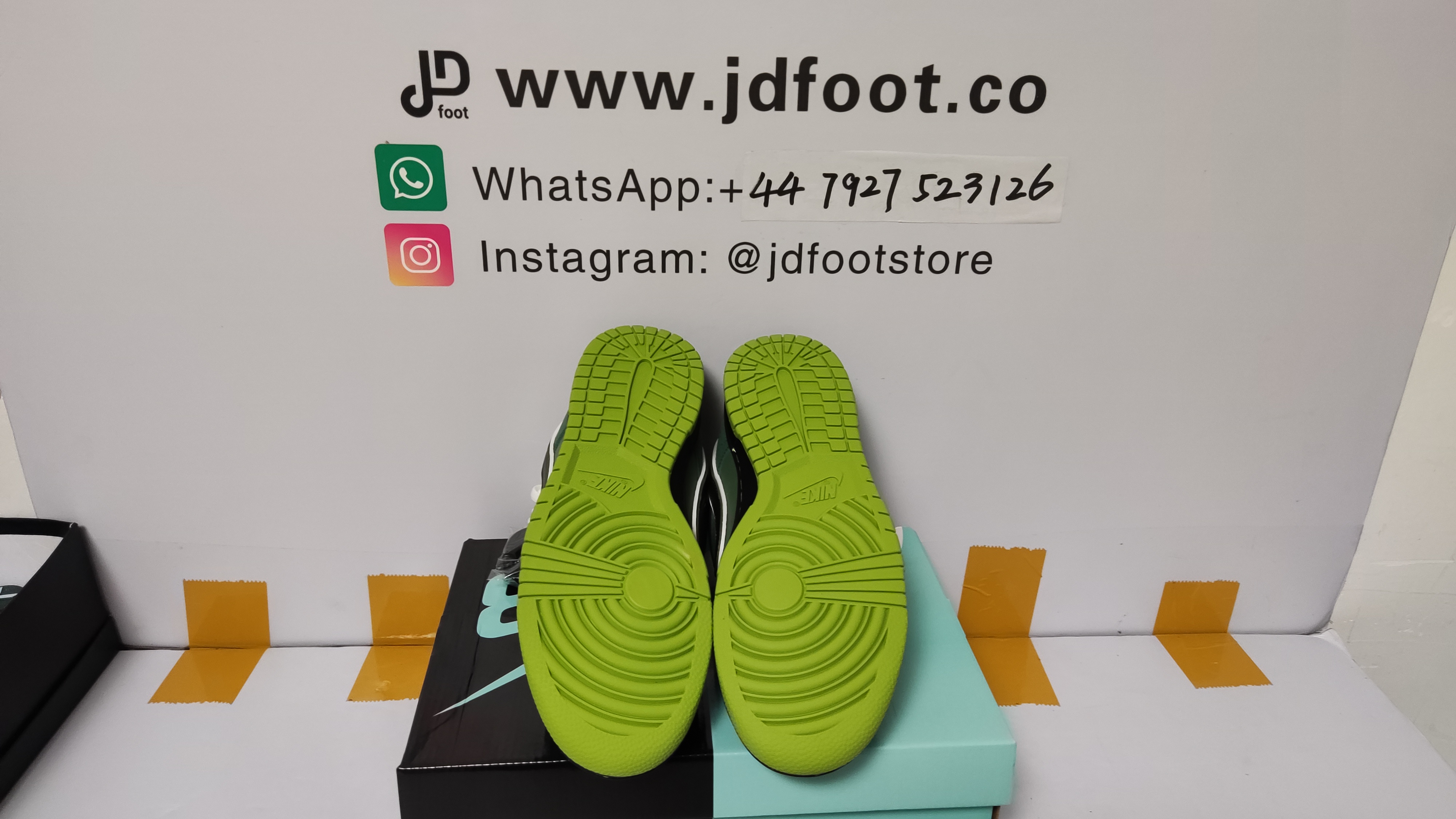 QC Picture Replica Dunks Low Concepts Green Lobster From Jdfoot