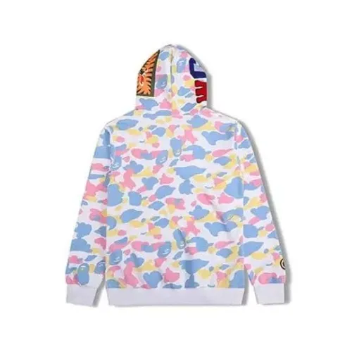 Bape Multi-camo Relaxed Hoodie Pink