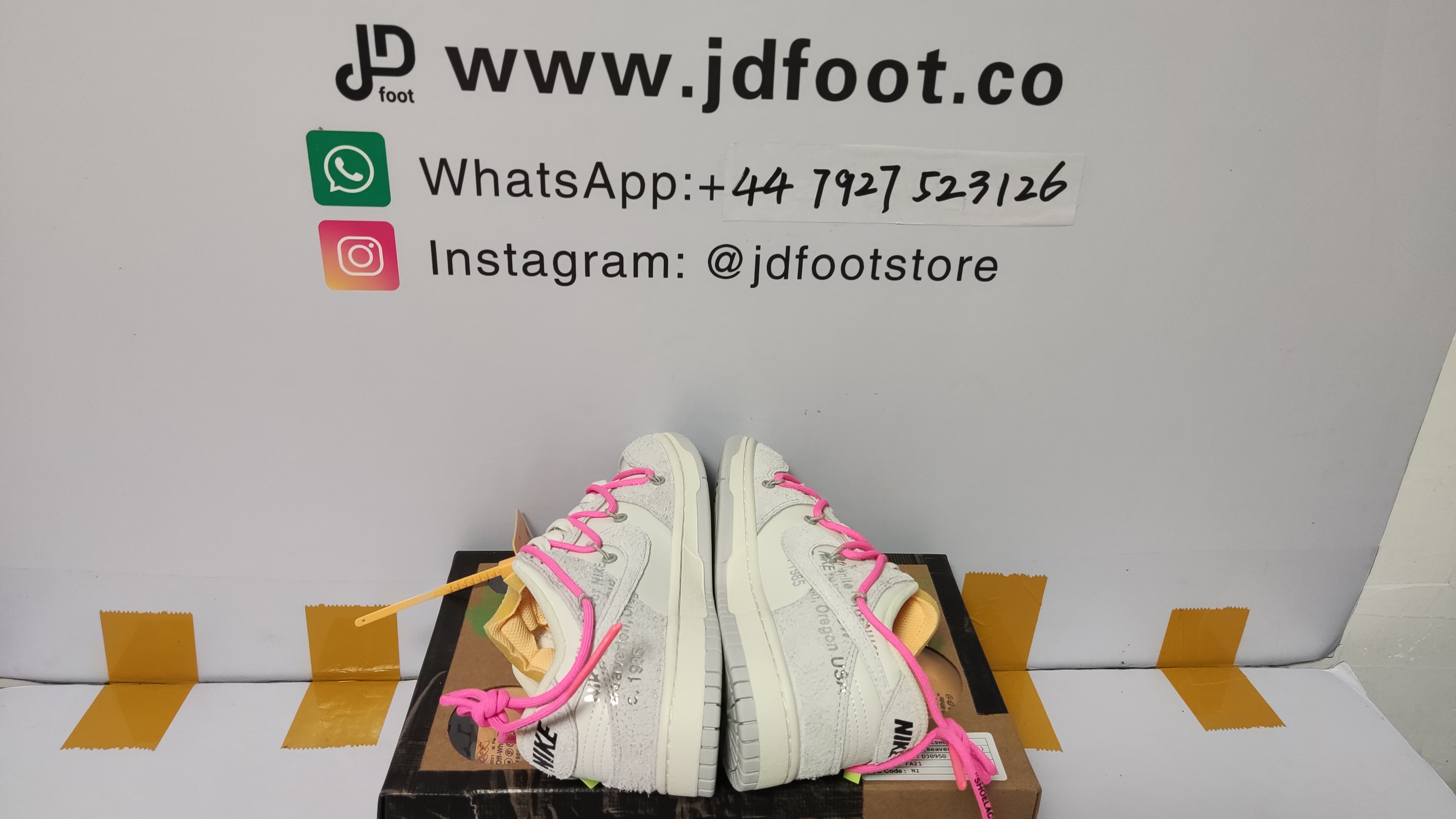 QC Picture OFF WHITE x Replica Dunks Low The 50 NO.17 From Jdfoot