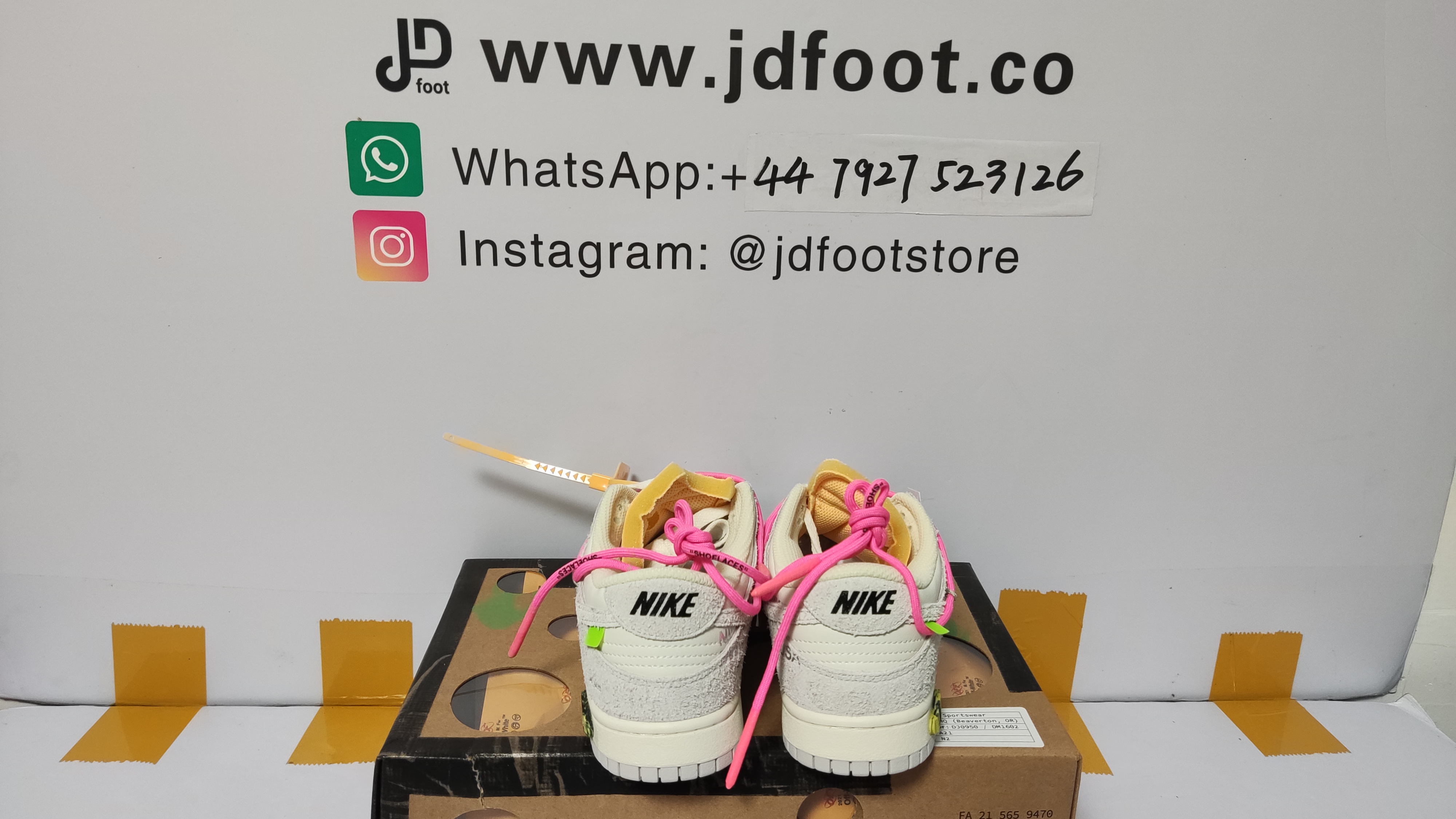 QC Picture OFF WHITE x Replica Dunks Low The 50 NO.17 From Jdfoot