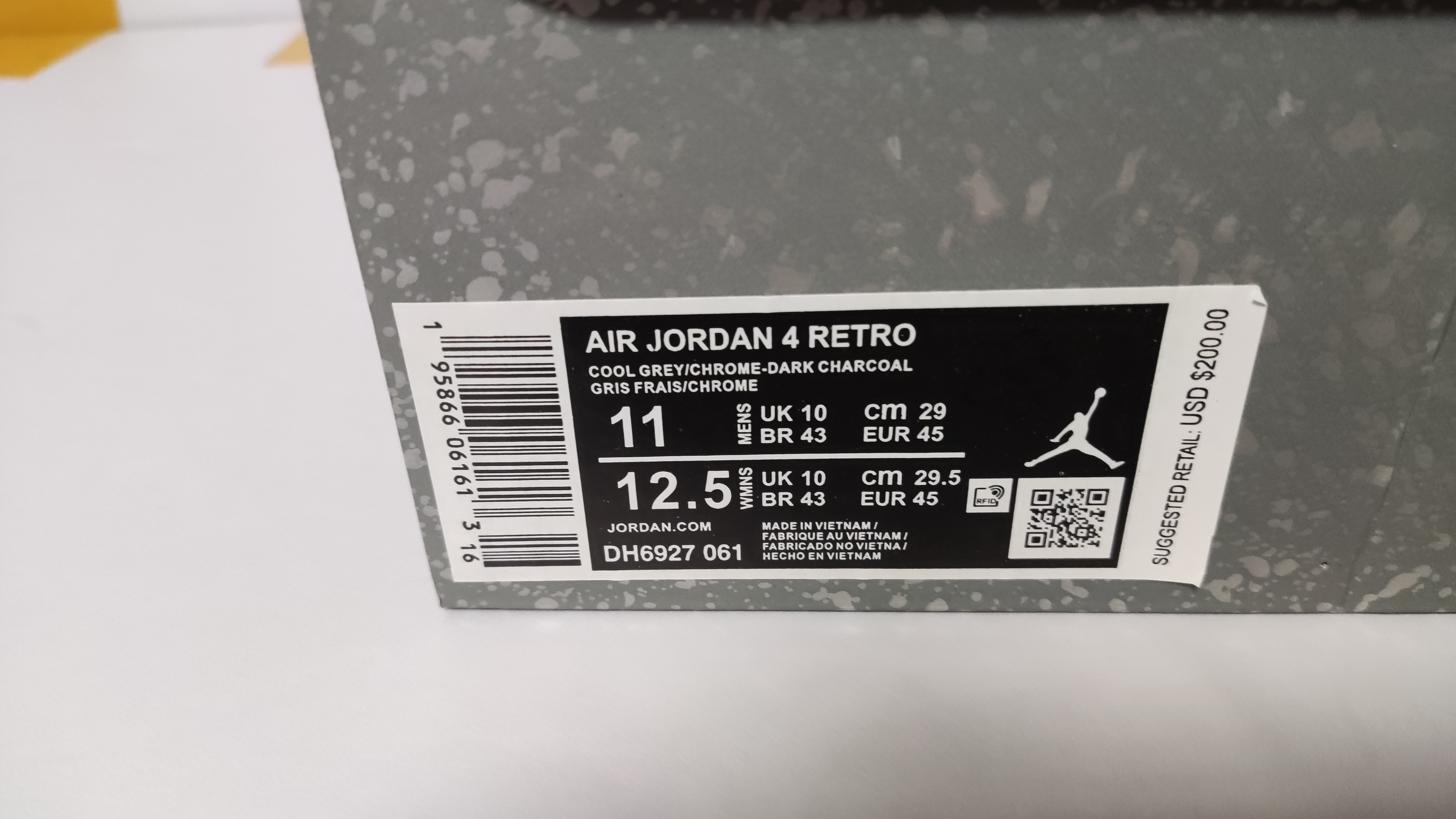 Quality Check Picture Replica Jordan 4 Red Glow Infrared From Jdfoot