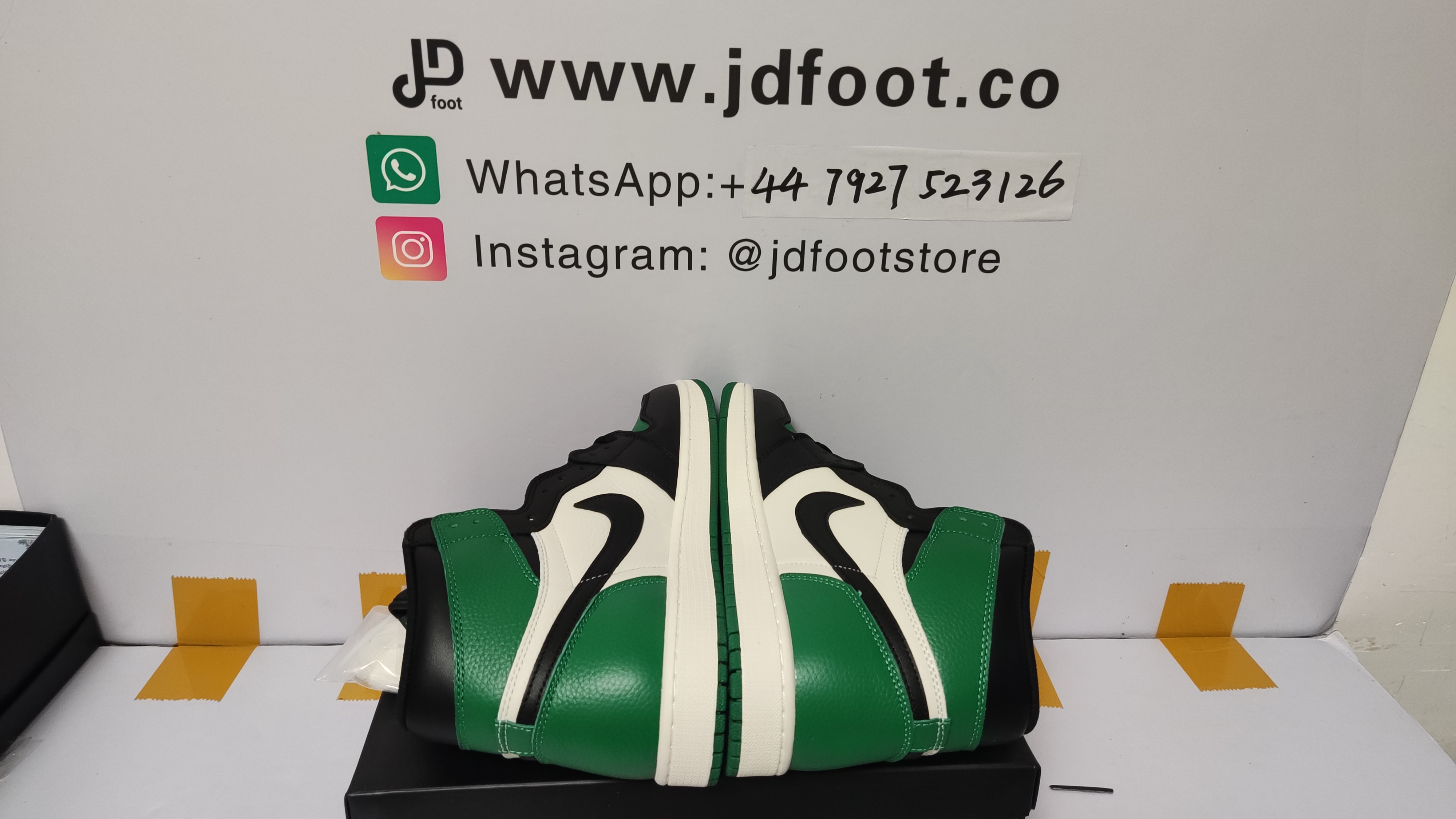 QC Picture Replica Jordan 1 Retro High Pine Green From Jdfoot