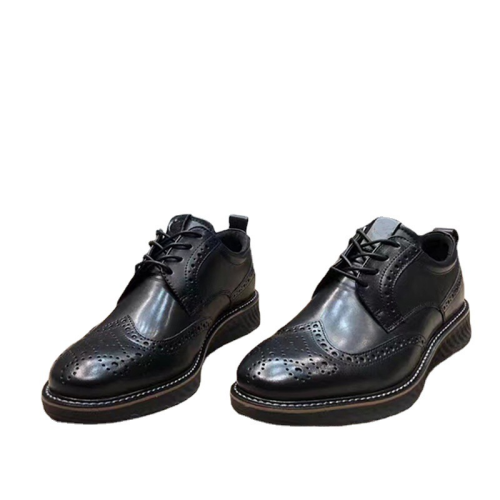 Men's business dress lace up leather shoes