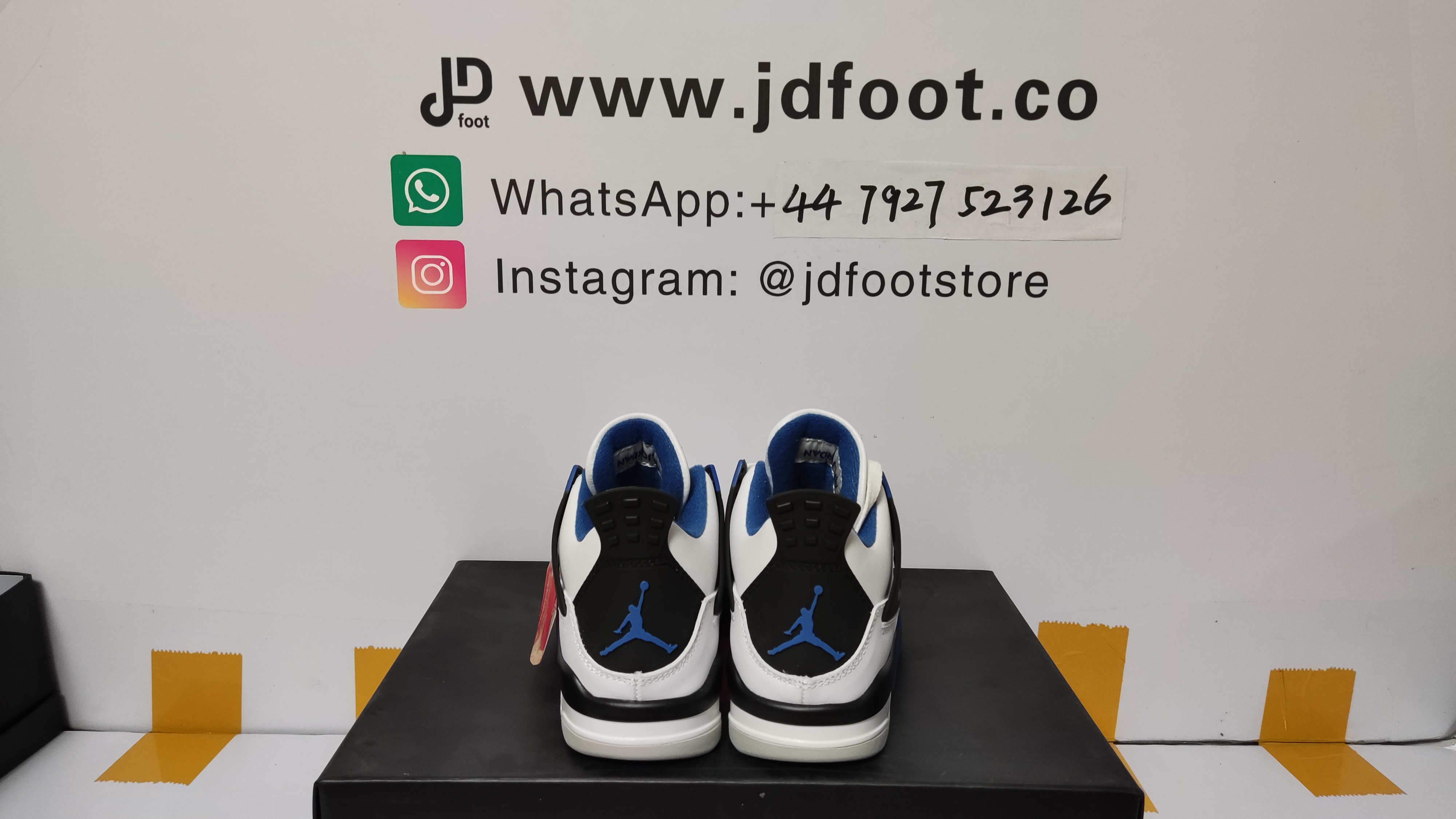 Quality Check Picture Replica Jordan 4 Retro Motorsports From Jdfoot