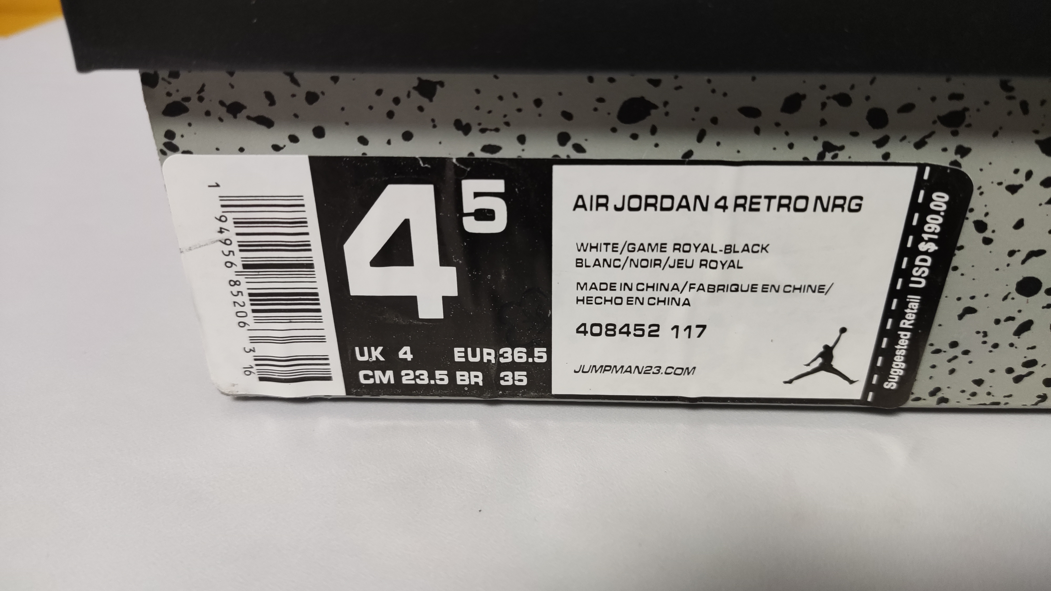 Quality Check Picture Replica Jordan 4 Retro Motorsports From Jdfoot