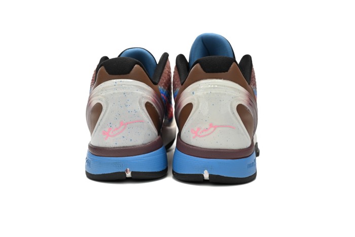 LJR Nike Kobe 6 Brown Red Blue 869457- 007