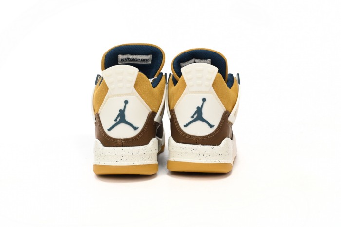 LJR Air Jordan 4 Cacao Wow Brown White FB2214-200