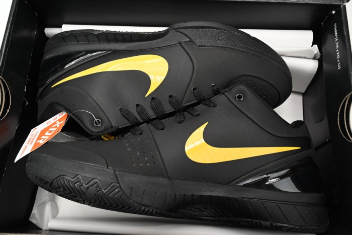 LJR Nike Kobe 4 Protro Black Gold Release Date FQ3544-001