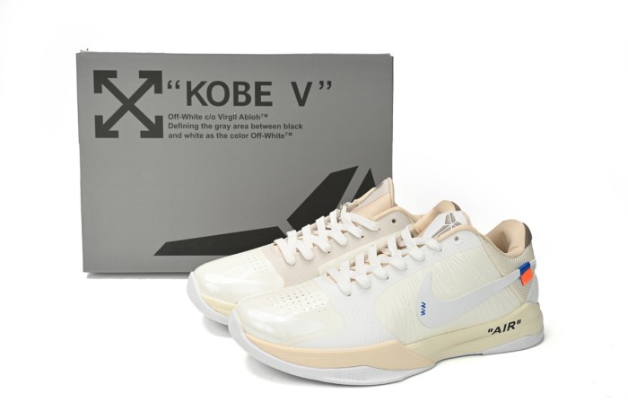 LJR Off-White x Nike Zoom Kobe 5 'STY CUSTOM' DB4796-101